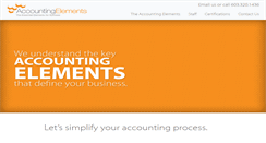 Desktop Screenshot of accountingelements.com