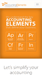 Mobile Screenshot of accountingelements.com
